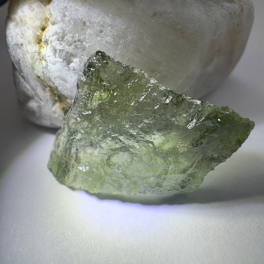 Natural Moldavite | 1.37g | Marouskovo Pole