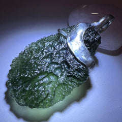 9.7g Chlum Moldavite Pendant