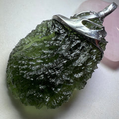 9.7g Chlum Moldavite Pendant