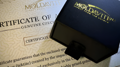 3.4 Moldavite silver Bracelet