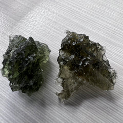 7.45g Total Weight Moldavite Wholesale Lots (6 pcs)