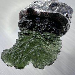 Moldavite Silver Pendant, 4.21g.