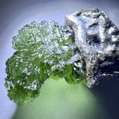 Moldavite Silver Pendant, 4.21g.