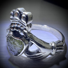 Claddagh Silver Ring (Size 7)