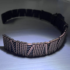 1.1g Moldavite and Copper Bracelet