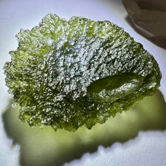 Captivating 9.18g Moldavite Specimen – Silážka, CZ