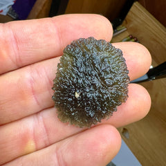 Captivating 9.18g Moldavite Specimen – Silážka, CZ