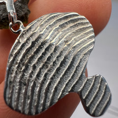 Dual Tail Design Silver Plated Moldavite Necklace