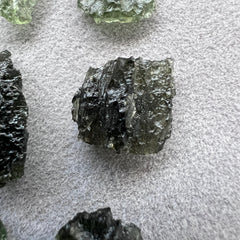 11.33g Total Weight Moldavite Wholesale Lots (8 pcs)
