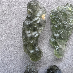 11.33g Total Weight Moldavite Wholesale Lots (8 pcs)
