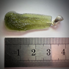 2.65g Moldavite Pendant