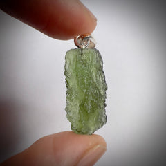 2.50g Moldavite Pendant