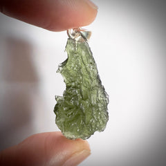 3.86g Moldavite Pendant