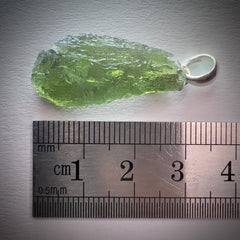 3.29g Moldavite Pendant