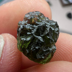 1.67g Moldavite sphere.