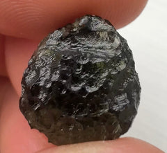 3.5g Moldavite, inner air bubble.