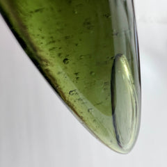 Moldavite Pendulum (3.28g) inner bubble.