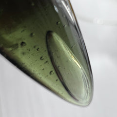 Moldavite Pendulum (3.28g) inner bubble.