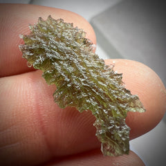 1.44 Spiky Moldavite, Maly Chlum