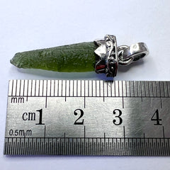 1.74g Moldavite/Silver pendant