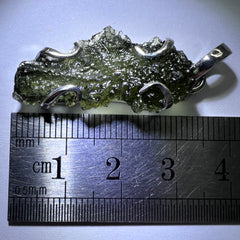 1.74g Moldavite/Silver pendant