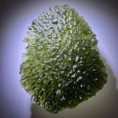 Statement Piece - 17.4g Moldavite/Copper pendant.