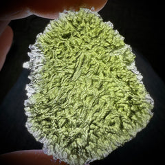 Statement Piece - 17.4g Moldavite/Copper pendant.