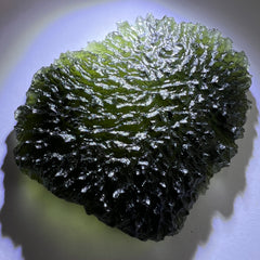 Statement Piece - 17.4g Moldavite/Copper pendant.