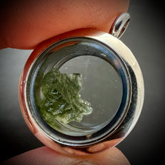 Glass/Stainless Steel Locket with 25mm