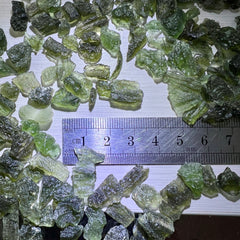 5.0g Total Weight Moldavite Wholesale Lots (Random 8-10 pcs)