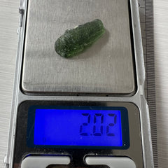 2.02g Chlum Moldavite