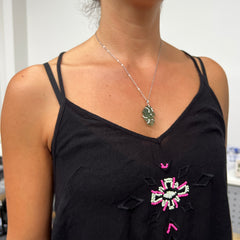 Moldavite & Silver Pendant 3.67g.