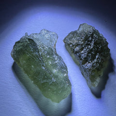 16.5g Wholesale Moldavite Lot - 12pcs