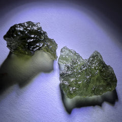 16.5g Wholesale Moldavite Lot - 12pcs