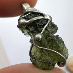 3.77g Moldavite Pendant
