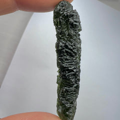11.49g Investment Grade Moldavite - Nesmen Les.