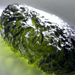 Statement piece Moldavite/LDG Copper pendant - 18.8g