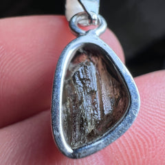 Moldavite Silver pendant, 1.98g
