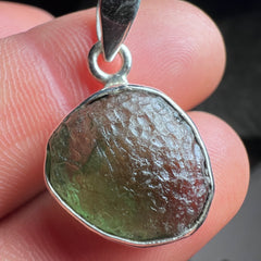 Moldavite Silver pendant, 3.65g