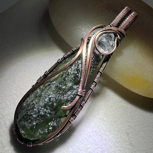 Moldavite pendant for sale