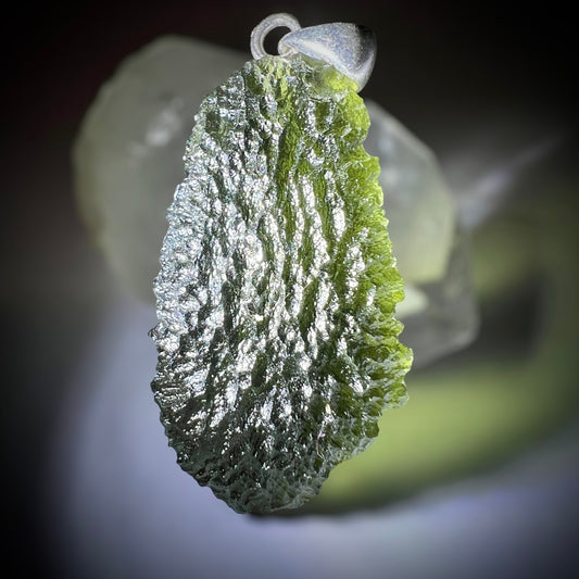 6.28g Moldavite Pendant