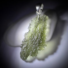 2.44g Moldavite Pendant