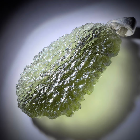 6.28g Moldavite Pendant