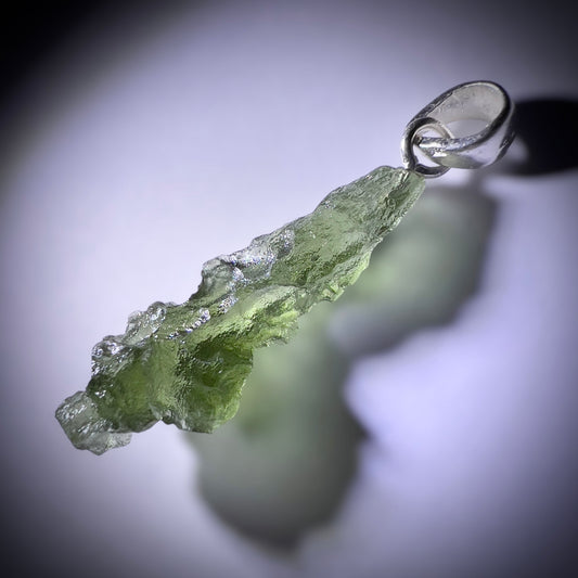 2.19g Moldavite Pendant