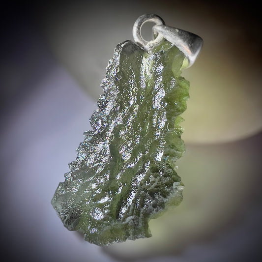 4.28g Moldavite Pendant
