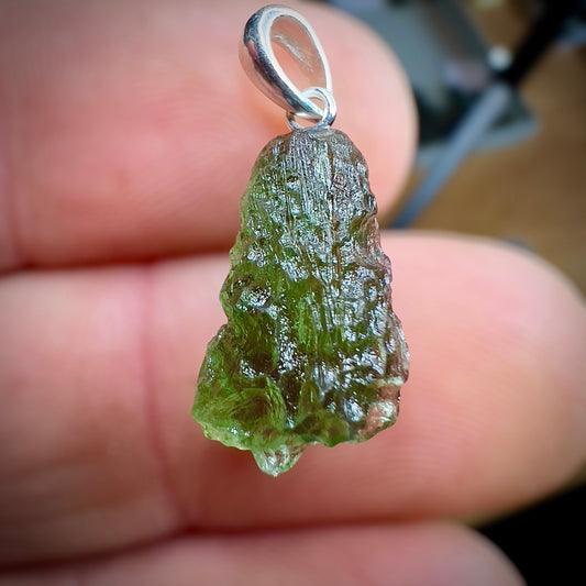 1.62g Moldavite Pendant