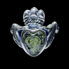 Claddagh Silver Ring (Size K, 5-1/4)