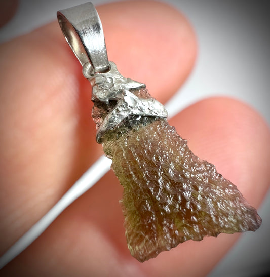1.38g Moldavite Pendant