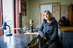 Moldavite Pendulum (3.28g) inner bubble.