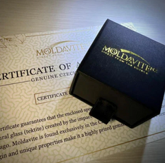 8.1g Moldavite Angel Chime Silver Pendant